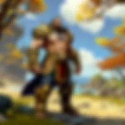 A mesmerizing landscape of Azeroth showcasing iconic landmarks.