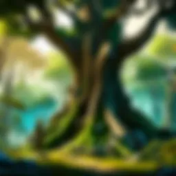 Enigmatic Forest of Whispering Winds