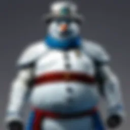 Enigmatic Frosty the Snowman Costume