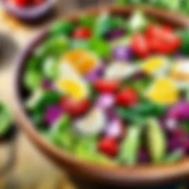 Garden Fresh Delight: Herbalife Nutrient-Rich Salad Herbalife Nutrient-Rich Salad