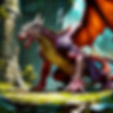 Dragon's Lair: Conquer the Mighty Beasts Heroes battling fearsome dragons in World of Warcraft