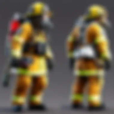 Advanced Respiratory Equipment for Firefighters High-Tech Firefighter Breathing Apparatus