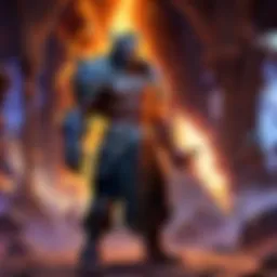 A mystical scene depicting a character casting a spell to remove a curse