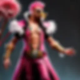 Intricate Doflamingo Cosplay Costume