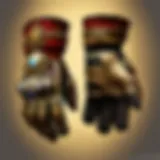 Detailed view of Journeyman Gloves highlighting their design and attributes