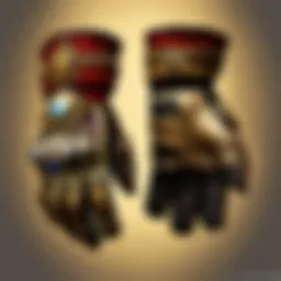 Detailed view of Journeyman Gloves highlighting their design and attributes