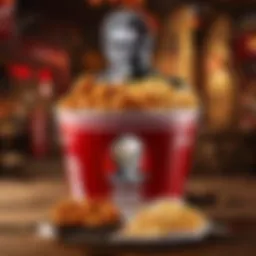 Delicious KFC Bucket Meal