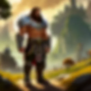 World of Warcraft landscape with characters flaunting King Haircuts