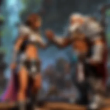 Constructive Communication in Action An in-game chat interface displaying constructive communication.