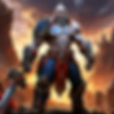 Alliances Forged in Conflict A pivotal moment in lore, depicting the alliance between two influential warlords.