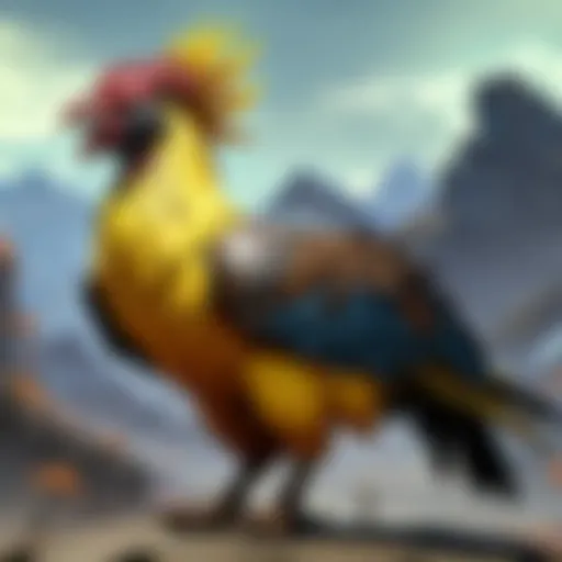 Majestic Chocobo PvP mount in FFXIV