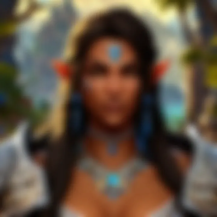 Character customization in World of Warcraft