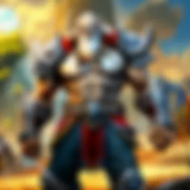 A captivating thumbnail for a WoW content creation video