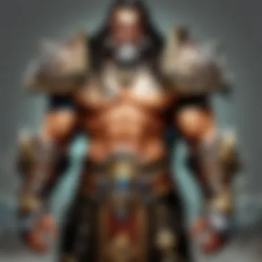 In-game screenshot of a WoW character offering services