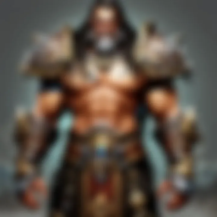 In-game screenshot of a WoW character offering services