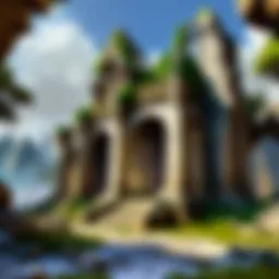 Mystical Elven Ruins in WoW TBC