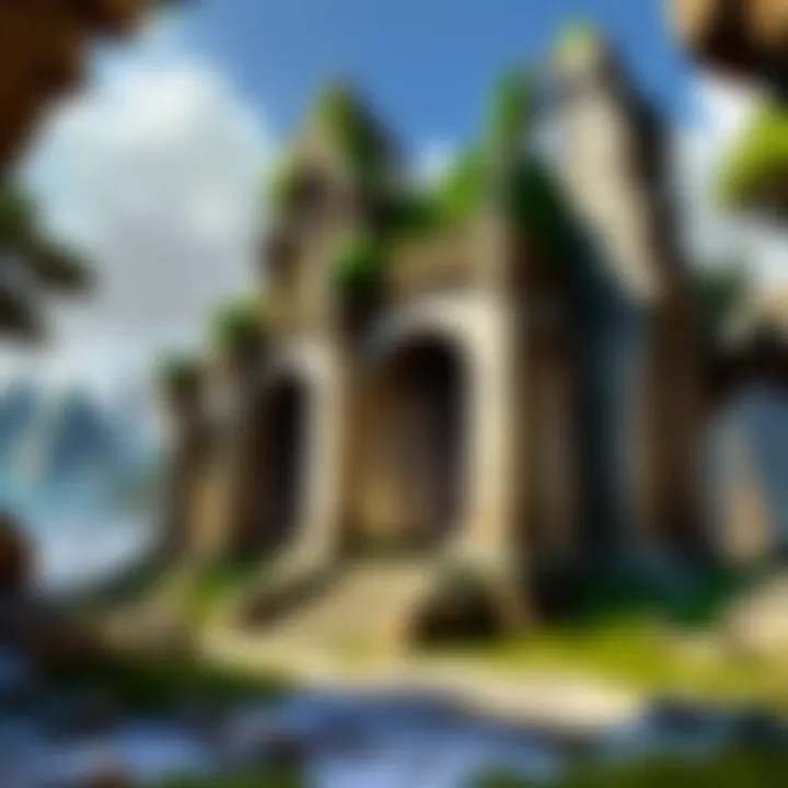 Mystical Elven Ruins in WoW TBC