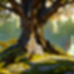 Mystical Forest in Azeroth
