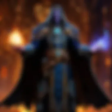 Enigmatic Aura of the Black Magic Priest Mystical Shadow Veil