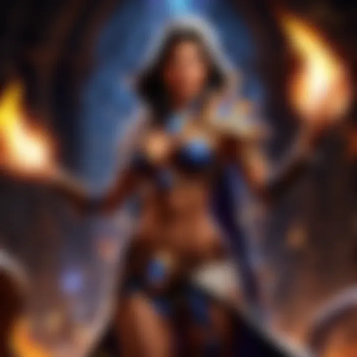 Mystical sorceress casting powerful spells in Diablo 2 Resurrected