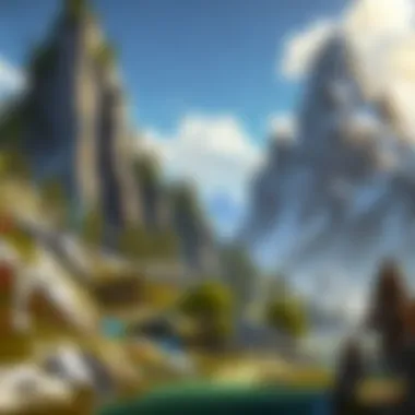 Enigmatic Azeroth Landscape Mystical World of Warcraft landscape