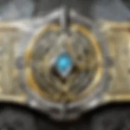 Mystic Relic Belt adorned with arcane runes