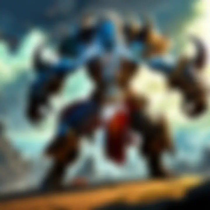 Epic Battle of Titans
