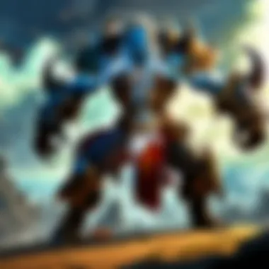 Clash of Legendary Forces Epic Battle of Titans