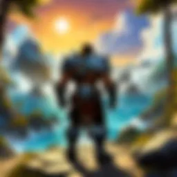 A mythical landscape showcasing the vibrant world of Azeroth.