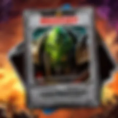 Battle.net Gift Card Design A close-up of a Battle.net gift card featuring World of Warcraft graphics