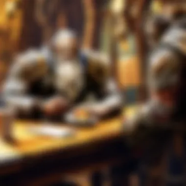 Focusing on the most important task while sipping coffee