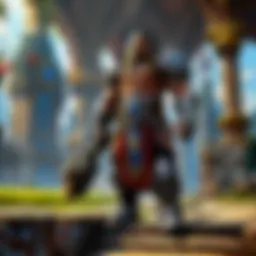 A vibrant landscape showcasing the diverse realms of Azeroth