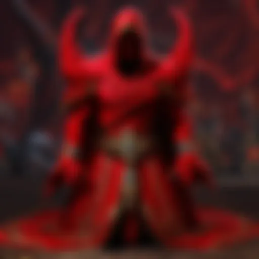 Mystical Crimson Cloth