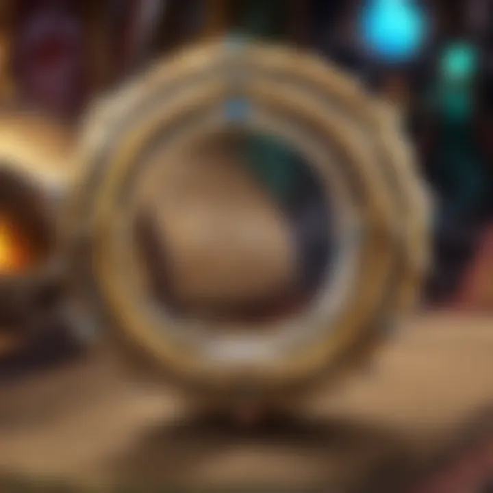 Gameplay scenario showcasing the impact of royal essence rings