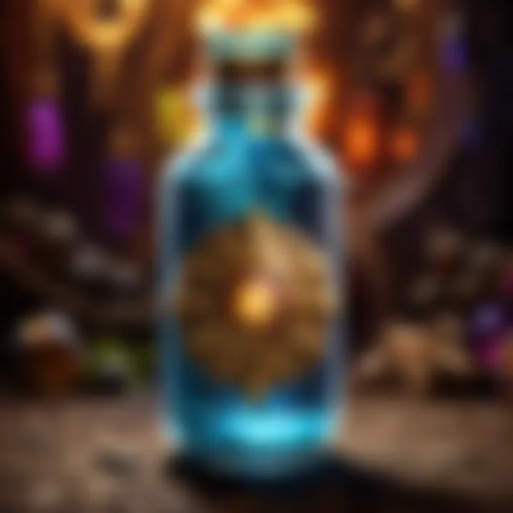 Glowing Vial of Mysterious Elixir