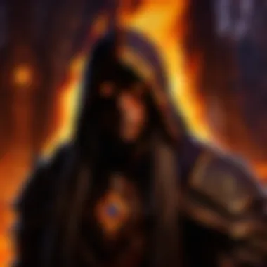 Mysterious Shadows Veiling the Fire Eye's Secrets Shadowy Silhouettes Obscuring the Fire Eye