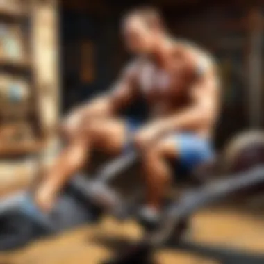 The Urban Connection A silhouette of Kevin Spacey and the rowing machine against a backdrop of city lights