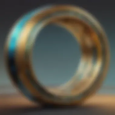 Modern Ayala Ring with Sleek Geometric Design