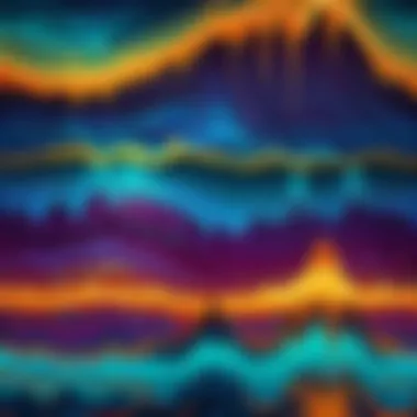 Colorful Sound Wave Patterns