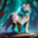 Mystical Aura of the Spectral Tiger