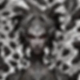 An array of gray dye samples showcasing different shades and textures in World of Warcraft.