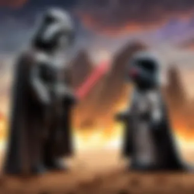 Stewie Skywalker Confronts Darth Vader