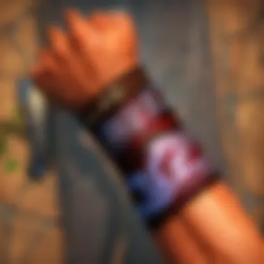 Strategic use of outlaw wrist wraps in gameplay