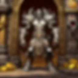 A player engaging in resource gathering in TBC Classic