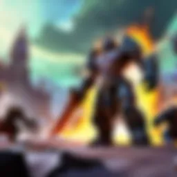 Epic battle in Outland