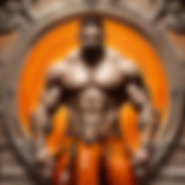 Visual representation of branding strategies employed by Orange Theory, emphasizing community engagement.