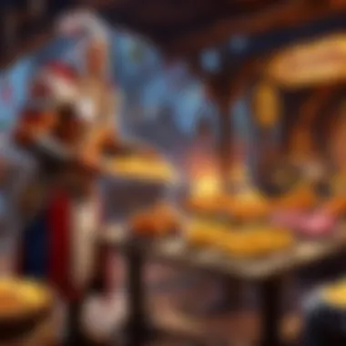 Culinary Delights in Azeroth A plate of roasted chicken showcasing food consumption dynamics in the game.