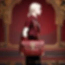Elegant Leather Satchel in Luxurious Bordeaux Hue