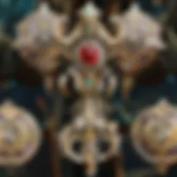 An array of trinkets showcasing different designs and effects