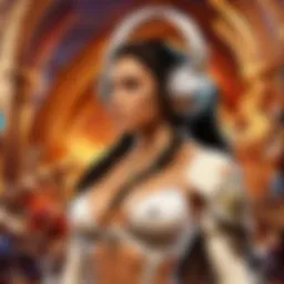 Abstract representation of ad-free music player technology